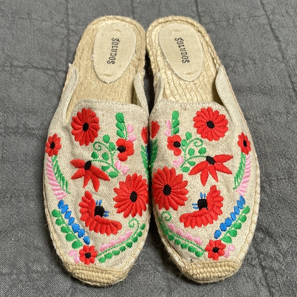 Soludos slide espadrilles